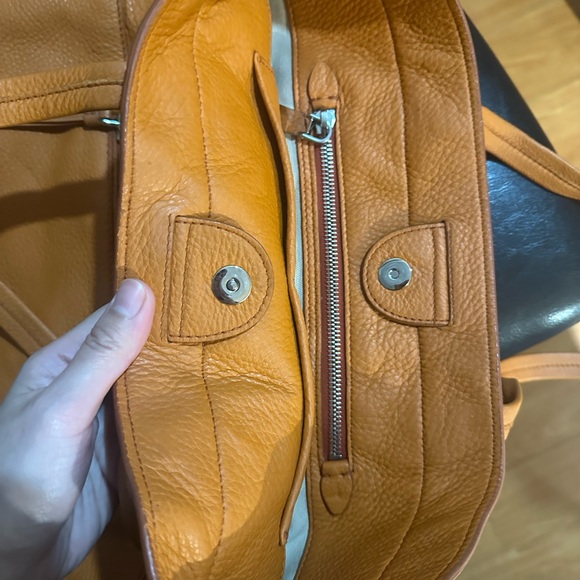 MiuMiu Orange Shoulder/Hand Bag - Picture 7 of 10